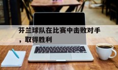 芬兰球队在比赛中击败对手，取得胜利